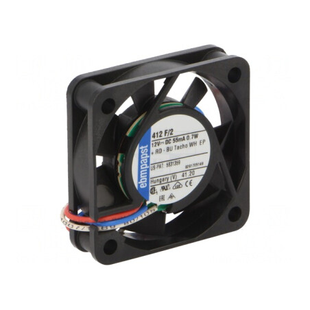 Ventilator DC Axial 12V 412F/2 | Electronic-mag.ro | Componente Electronice