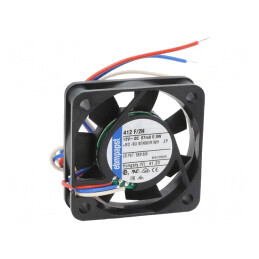 Ventilator: DC | axial | 12VDC | 40x40x10mm | 8,88m3/h | 26dBA | 412F/2H