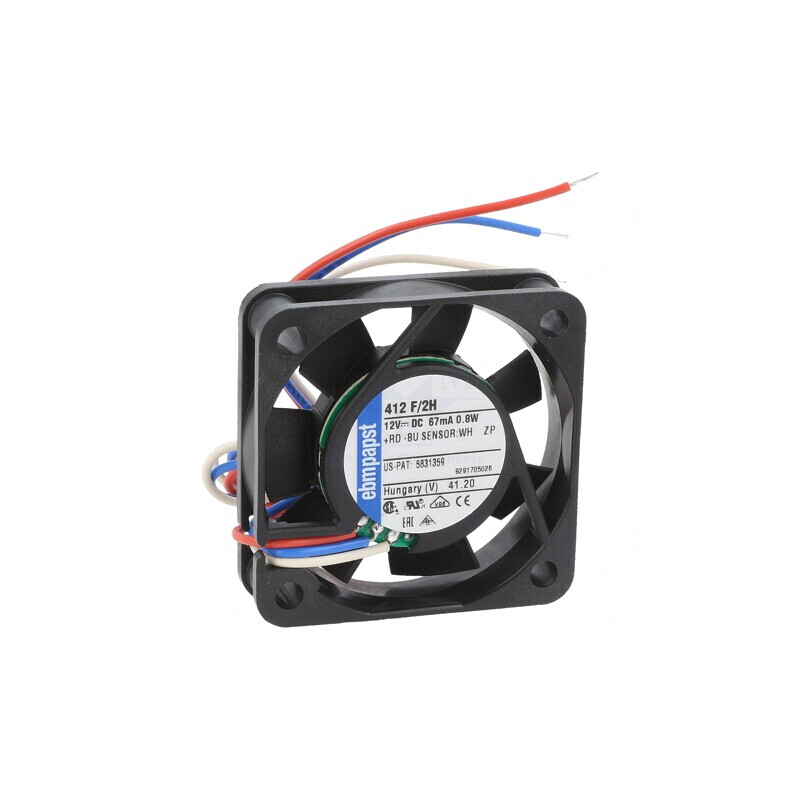 Ventilator DC Axial 12V 40x40x10mm 26dBA | Electronic-mag.ro | Componente Electronice