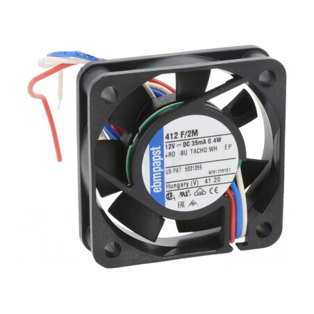 Ventilator DC Axial 12V 40x40x10mm | Electronic-mag.ro | Componente Electronice