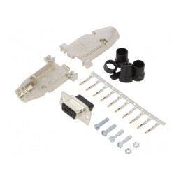 KIT HDP-20 Receptacul 9 Pini Size 1 | Electronic-mag.ro | Componente Electronice