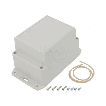 Carcasă Universală cu Lame de Fixare 85x125x85mm | Electronic-mag.ro | Componente Electronice