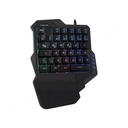 Tastatură USB Neagră cu Cablu 1,5m | Electronic-mag.ro | Componente Electronice