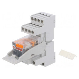 Releu Intermediare 4PDT 230VAC pentru Șină DIN | Electronic-mag.ro | Componente Electronice