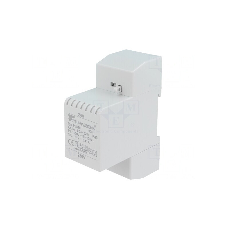 Transformator de Alimentare 10VA 230V AC la 24V cu Cleme | Electronic-mag.ro | Componente Electronice Transformator de Alimentare 10VA 230V AC la 24V cu Cleme | Electronic-mag.ro | Componente Electronice