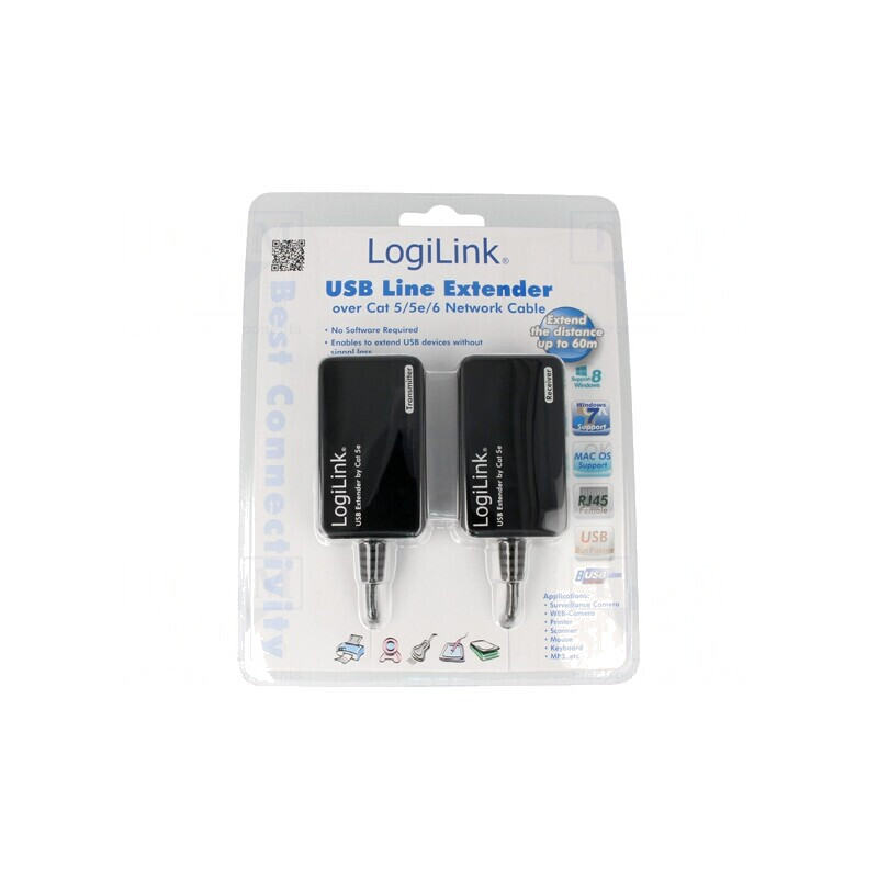 Extender USB 2.0 0.3m 480Mbps 60m | Electronic-mag.ro | Componente Electronice Extender USB 2.0 0.3m 480Mbps 60m | Electronic-mag.ro | Componente Electronice