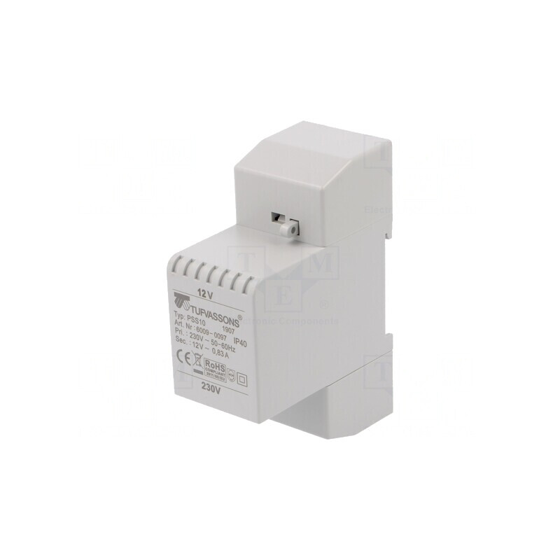 Transformator Alimentare 10VA 230VAC 12V cu Cleme | Electronic-mag.ro | Componente Electronice