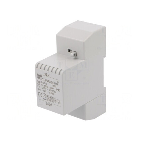 Transformator Alimentare 10VA 230VAC 12V cu Cleme | Electronic-mag.ro | Componente Electronice