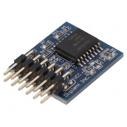 Modul Memorie Flash SPI Dual/Quad I/O N25Q256A PMOD SF3