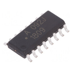 Optocuplor SMD 4 Canale Amplificator Izolat 2,5kV SO16-W | Electronic-mag.ro | Componente Electronice
