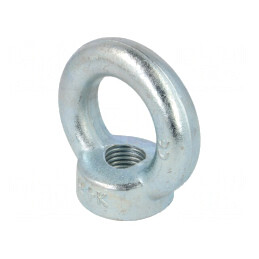 Piuliţă cu inel | tip ochi | M30 | oţel | Acoperire: zinc | DIN 582 | DIN 582-M30-ST