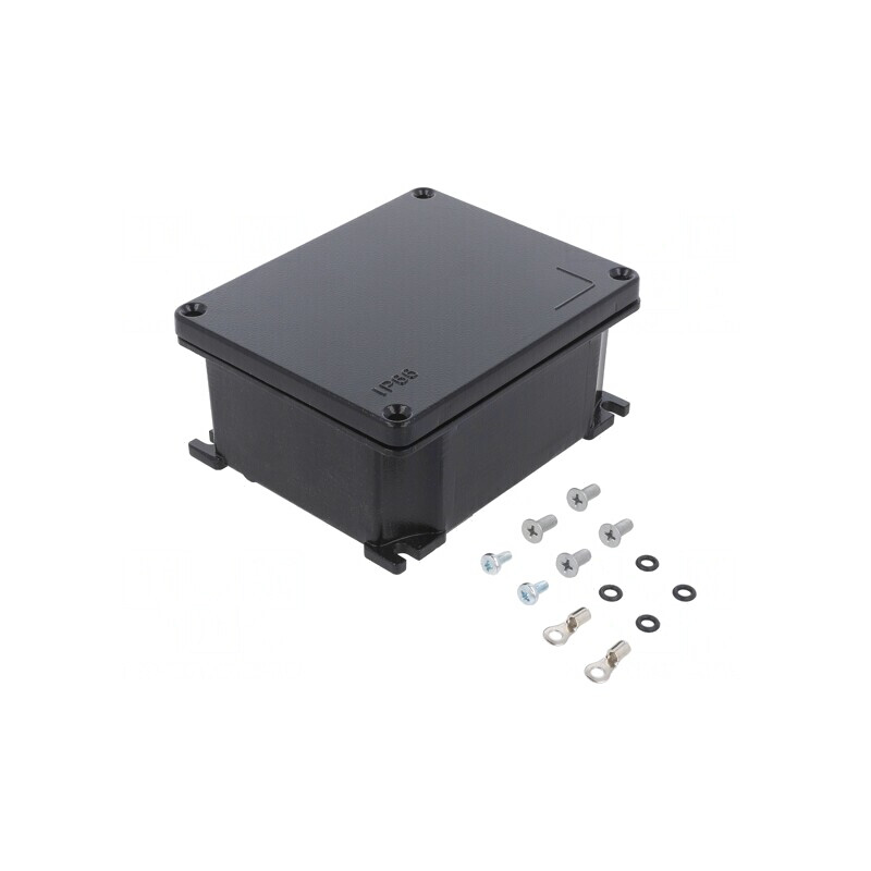 Carcasă Universală cu Lame de Fixare 114x139x62mm | Electronic-mag.ro | Componente Electronice
