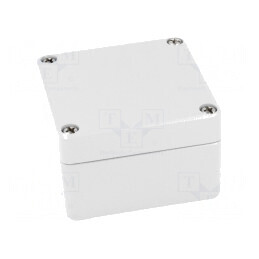 Carcasă Universală Aluminiu IP66 70x70x45mm | Electronic-mag.ro | Componente Electronice