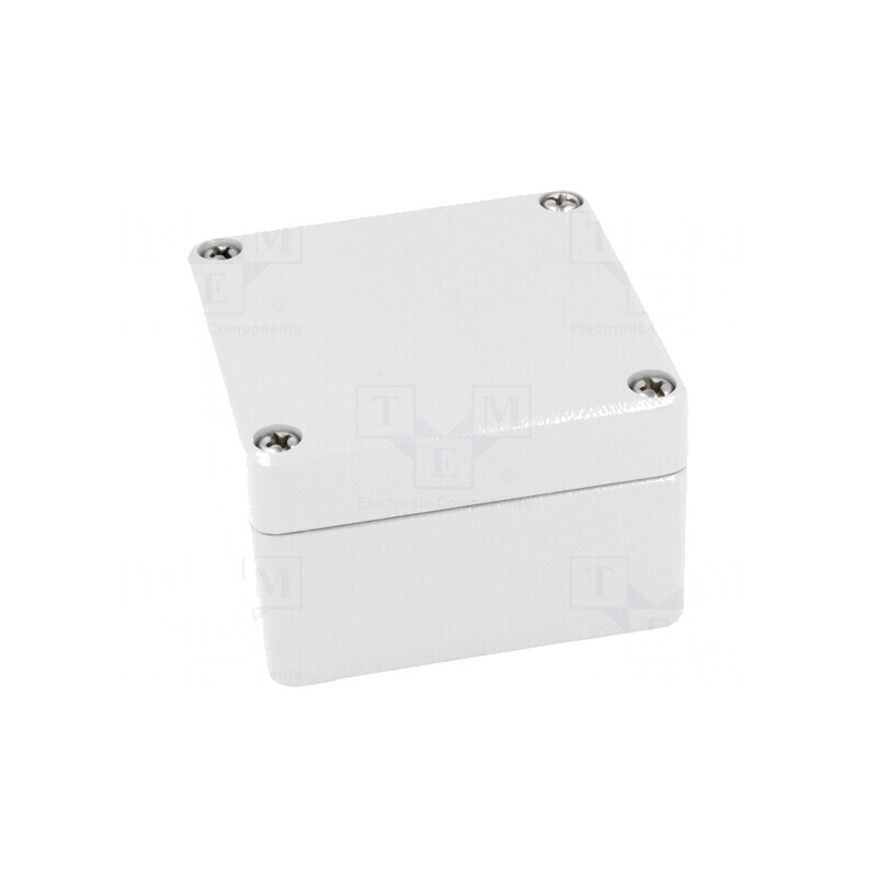 Carcasă Universală Aluminiu IP66 70x70x45mm | Electronic-mag.ro | Componente Electronice