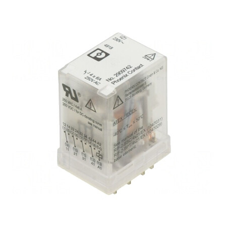 Releu Industrial cu Soclu | Electronic-mag.ro | Componente Electronice