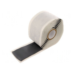 Bandă Autoamalgamantă Gri 38.1mm x 1520mm | Electronic-mag.ro | Componente Electronice