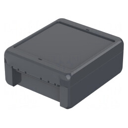 Carcasă Universală BOCUBE ABS Grafit 125x151x60mm | Electronic-mag.ro | Componente Electronice