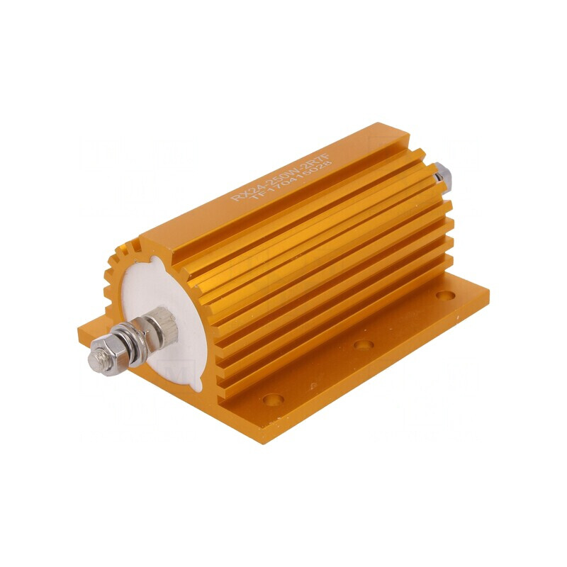 Rezistor bobinat cu radiator 2,7Ω 250W | Electronic-mag.ro | Componente Electronice