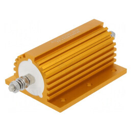 Rezistor: bobinat | cu radiator | înşurubare | 3,9Ω | 250W | ±1% | AHP250W-3R9F