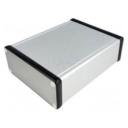 Carcasă Aluminiu Gri 125x160x51mm | Electronic-mag.ro | Componente Electronice