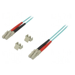 Patch Cord Fibră OM3 LC/UPC 2m LSZH | Electronic-mag.ro | Componente Electronice