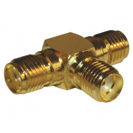 Adaptor SMA Mamă PTFE 50Ω 12,4GHz | Electronic-mag.ro | Componente Electronice