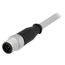 Mufă M12 8 pini tată DeviceNet/CANopen 5m dreaptă | Electronic-mag.ro | Componente Electronice