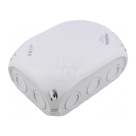 Cutie de Conexiuni Gri IP66 130x180x77mm | Electronic-mag.ro | Componente Electronice