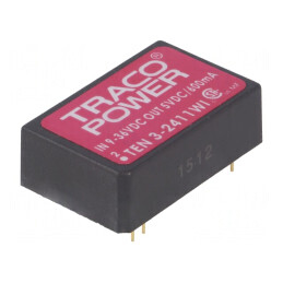 Convertor DC/DC 3W 9-36V la 5V 600mA DIP24 | Electronic-mag.ro | Componente Electronice