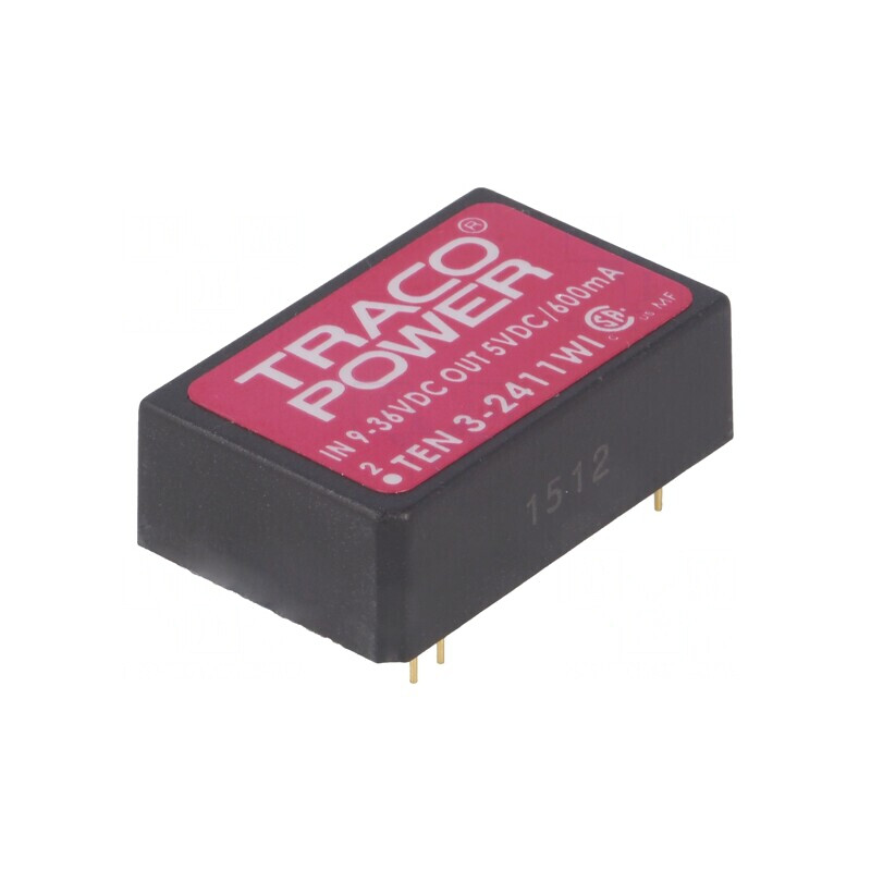 Convertor DC/DC 3W 9-36V la 5V 600mA DIP24 | Electronic-mag.ro | Componente Electronice Convertor DC/DC 3W 9-36V la 5V 600mA DIP24 | Electronic-mag.ro | Componente Electronice