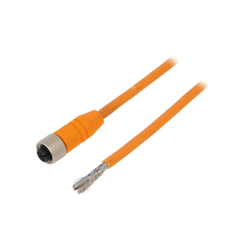 Cablu Conectare M12 10m 240VAC 4A IP67 | Electronic-mag.ro | Componente Electronice