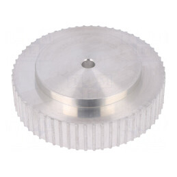 Roată de curea AT5 aluminiu 94,25mm 16mm | Electronic-mag.ro | Componente Electronice