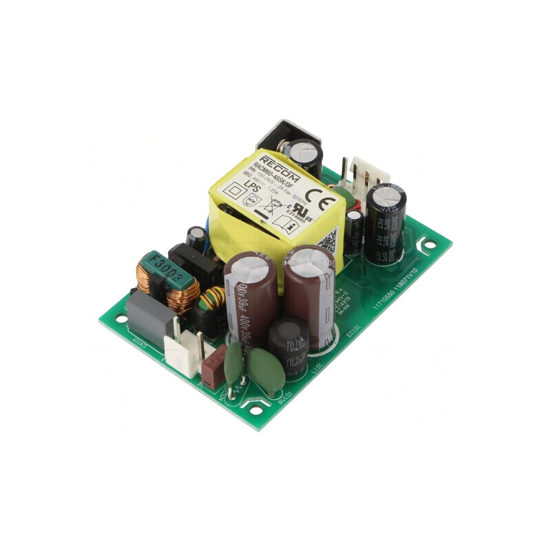 Alimentator pulsatoriu deschis 60W 120-370VDC 80-264VAC | Electronic-mag.ro | Componente Electronice