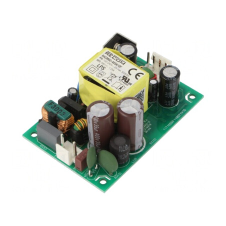Alimentator pulsatoriu deschis 60W 120-370VDC 80-264VAC | Electronic-mag.ro | Componente Electronice