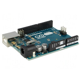 Arduino | soclu pini,ICSP,USB B,de alimentare | ATMEGA328 | ARDUINO UNO SMD REV3