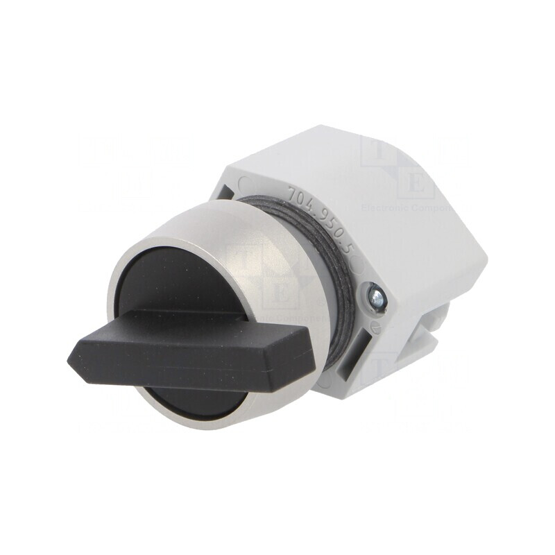 Comutator Rotativ 22mm Negru 2 Poziții | Electronic-mag.ro | Componente Electronice Comutator Rotativ 22mm Negru 2 Poziții | Electronic-mag.ro | Componente Electronice