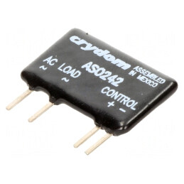 Releu Semiconductor 1-Fazat 4-10VDC 2A 12-280VAC | Electronic-mag.ro | Componente Electronice