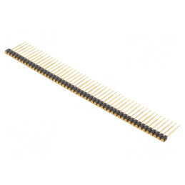 Şir pini mamă 50 pini 2,54mm THT aurit | Electronic-mag.ro | Componente Electronice