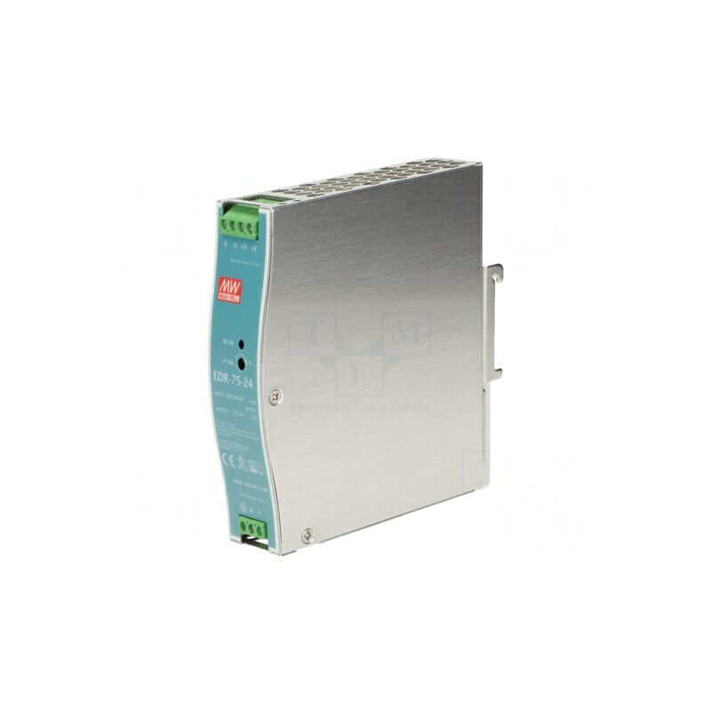 Alimentator Pulsatoriu pentru Șină DIN 76,8W 24V 3,2A | Electronic-mag.ro | Componente Electronice