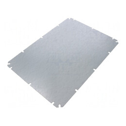 Placă de montare oțel zincat 1,5mm | Electronic-mag.ro | Componente Electronice