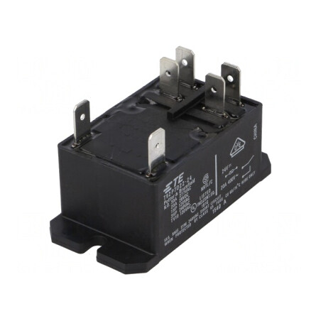 Releu Electromagnetic DPST-NO 24VDC 30A T92 | Electronic-mag.ro | Componente Electronice