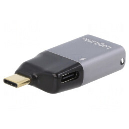 Adaptor USB C la HDMI 3.2 Negru/Gris | Electronic-mag.ro | Componente Electronice