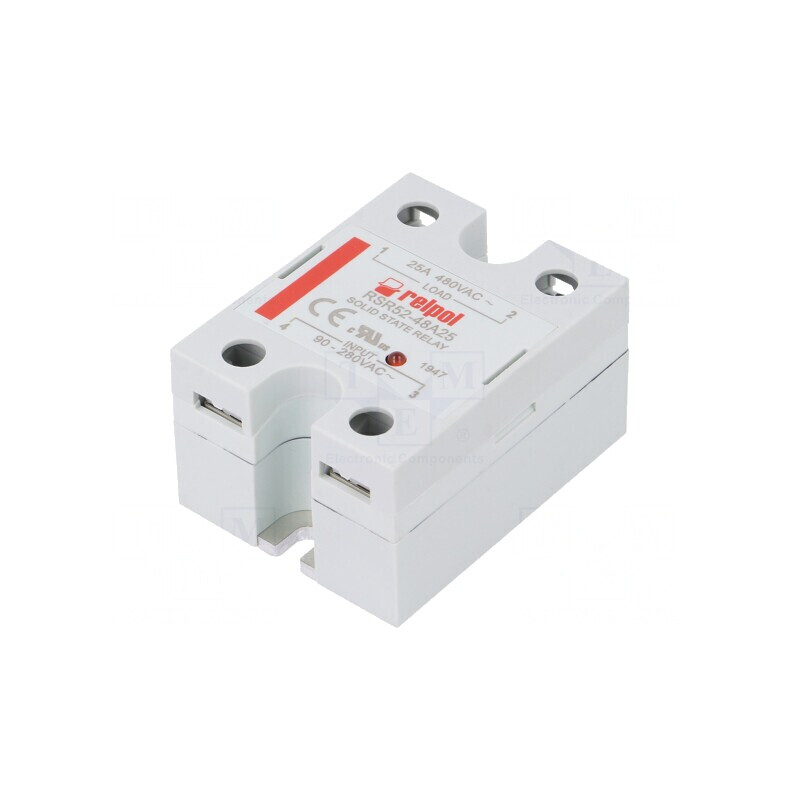 Releu Semiconductori 1-fazat 25A 48-530VAC | Electronic-mag.ro | Componente Electronice