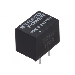 Convertor DC/DC 3W 9-36V la 5V 600mA DIP TDN3 | Electronic-mag.ro | Componente Electronice