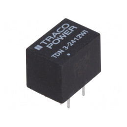 Convertor DC-DC 3W 9-36V la 12V 250mA DIP | Electronic-mag.ro | Componente Electronice