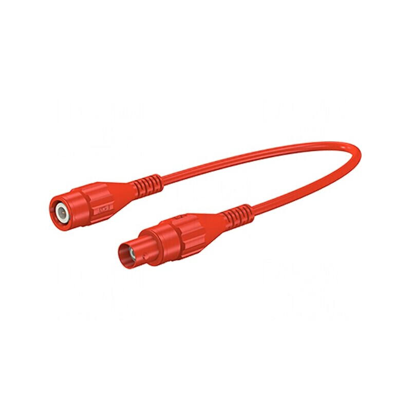 Cablu de măsurare BNC BNC 2m Roșu 50Ω | Electronic-mag.ro | Componente Electronice