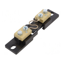 Şunt de curent 5A 60mV pentru şină DIN | Electronic-mag.ro | Componente Electronice