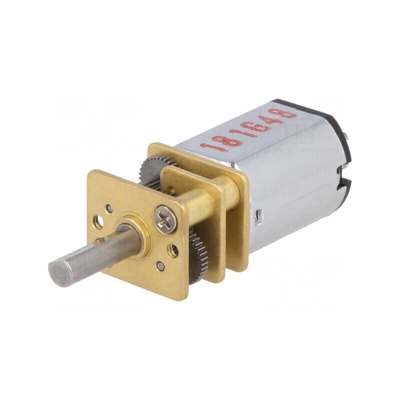 Motor DC 6V 1,6A cu Transmisie și Ax D 100:1 POLOLU-2214 | Electronic-mag.ro | Componente Electronice Motor DC 6V 1,6A cu Transmisie și Ax D 100:1 POLOLU-2214 | Electronic-mag.ro | Componente Electronice