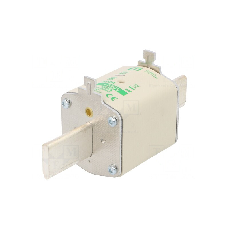 Siguranţă ceramică industrială NH2 400A 690VAC | Electronic-mag.ro | Componente Electronice