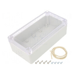 Carcasă Universală Policarbonat Ritec 85x165x55mm | Electronic-mag.ro | Componente Electronice